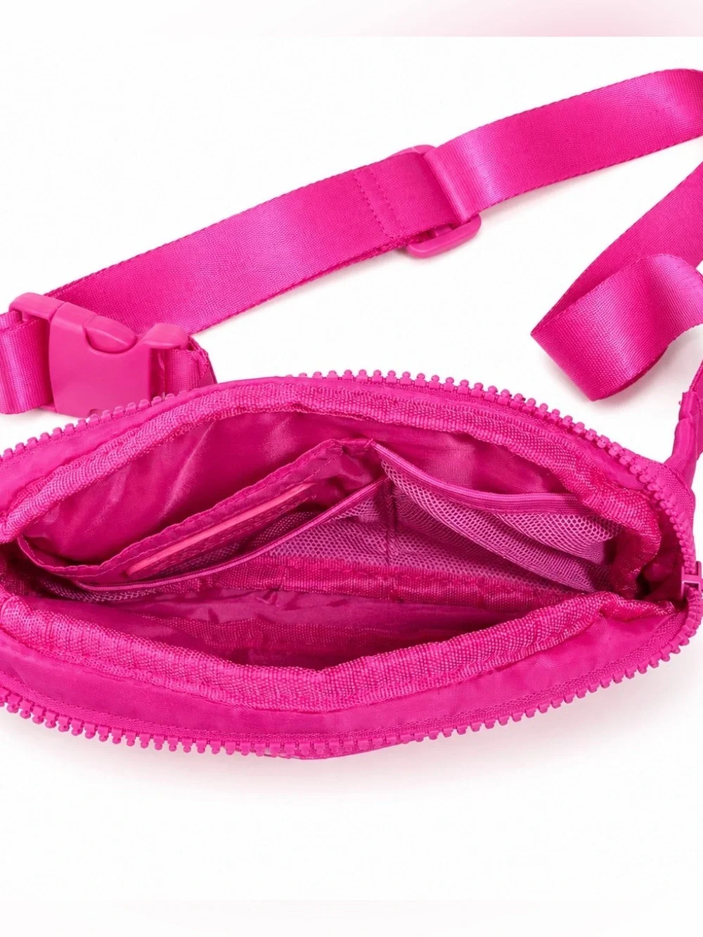 Steve Madden Hot Pink Crossbody Belt Bag BarbieCore